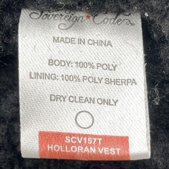 Sovereign Code Toddler Holloran Vest Navy Checked Black Trim Size 24M - Picture 12 of 12